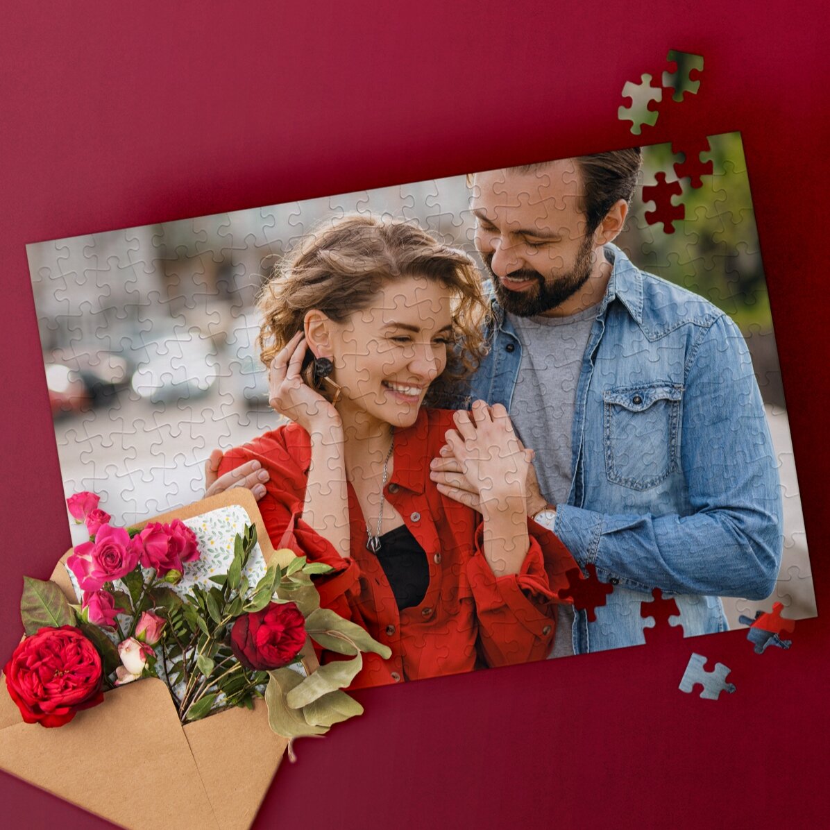 Personalizované puzzle s fotografií, rozměry 40 × 28,5 cm