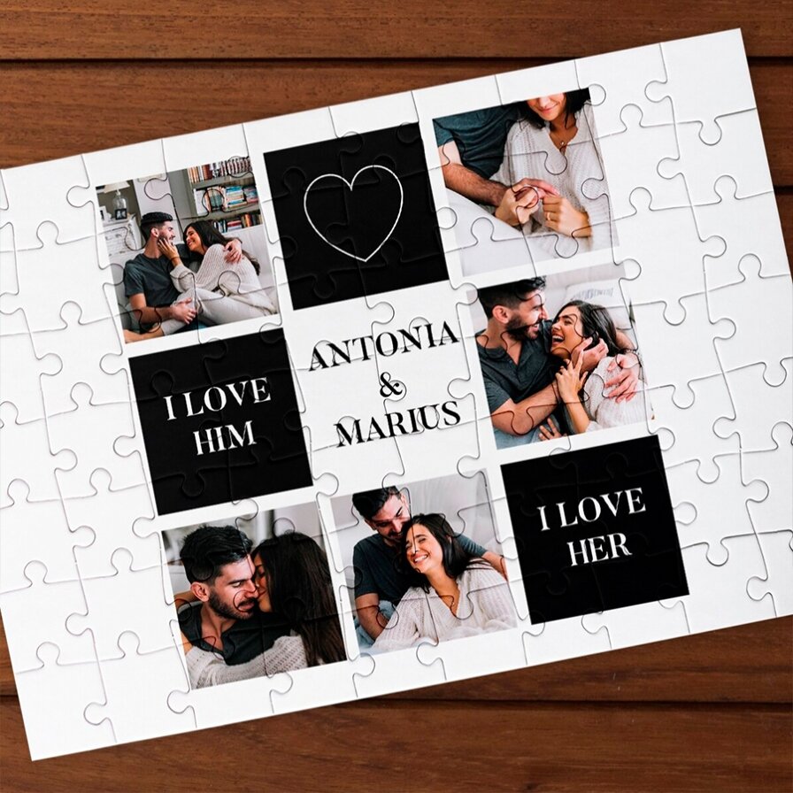 Personalizované puzzle k výročí vztahu