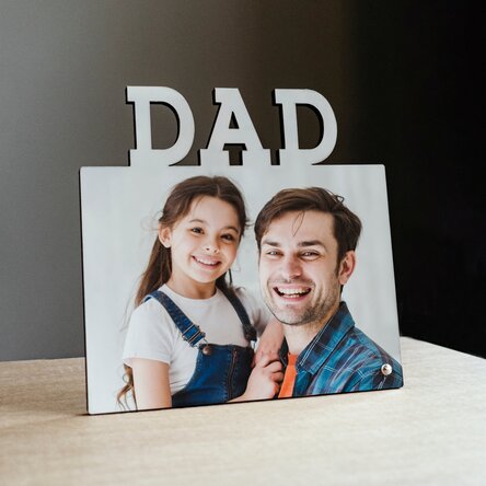 Personalizovaný stolní fotorámeček s fotografií – model DAD