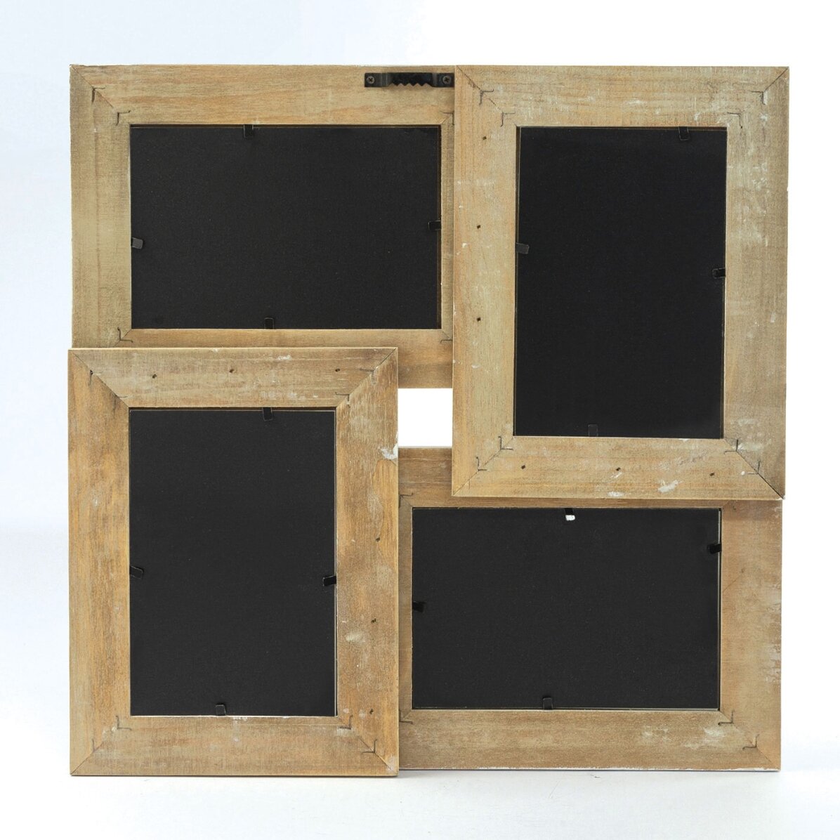 Fotorámeček na 4 fotografie, 35 × 35 cm – vintage styl