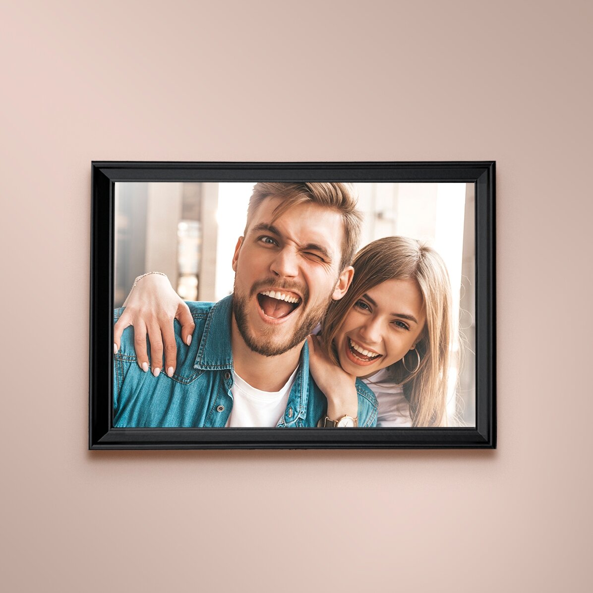 Personalizovaný fotorámeček s jednou fotografií – A4 na šířku