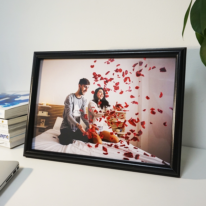 Personalizovaný fotorámeček s jednou fotografií – A4 na šířku