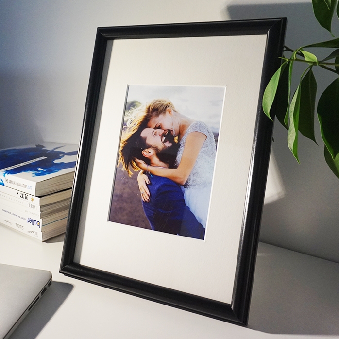 Personalizovaný fotorámeček s jednou fotografií – pasparta A4 na výšku