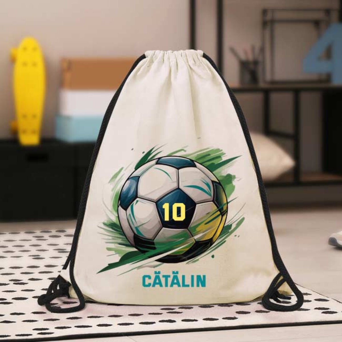 Batoh s vlastním nápisem – Fotbal