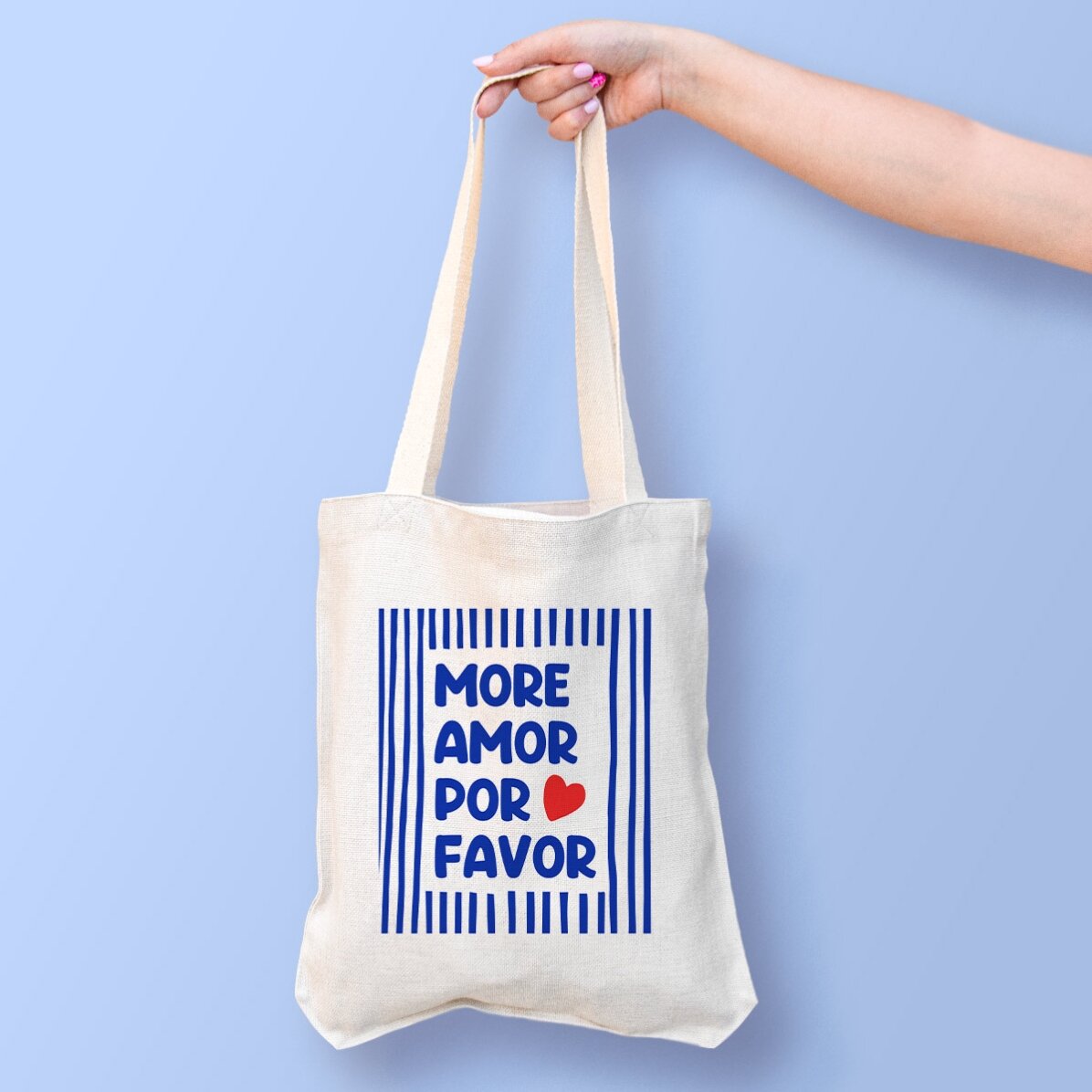 Taška na míru s nápisem – More amor