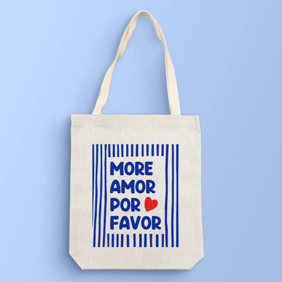 Taška na míru s nápisem – More amor