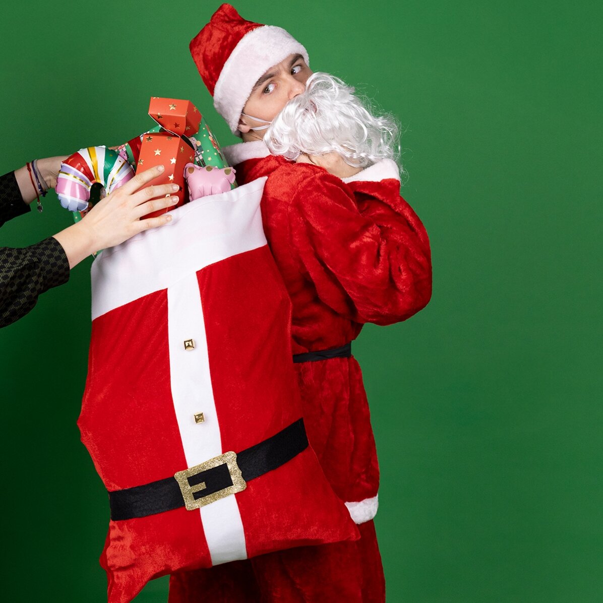 Dárkový sáček – Santa Claus