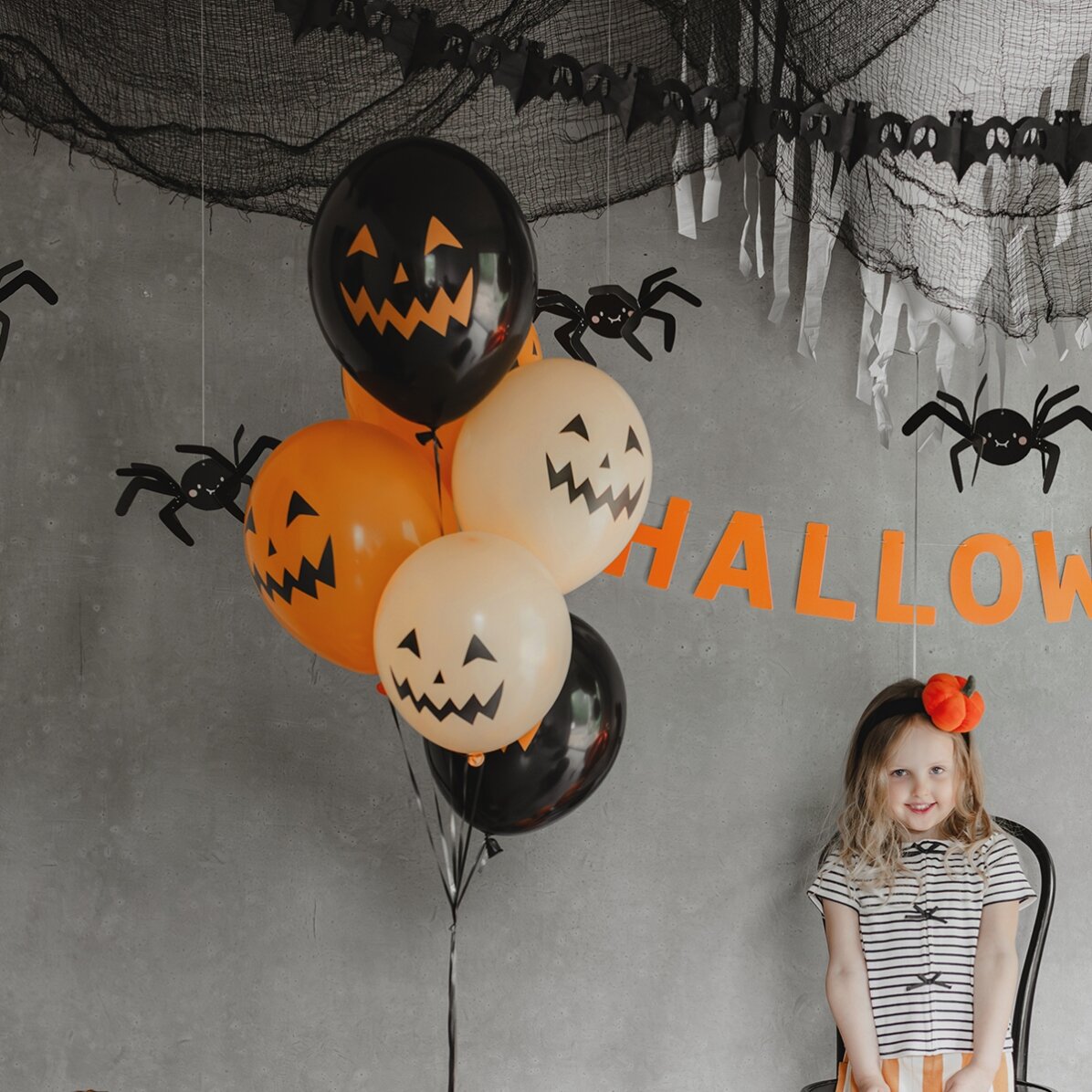 Sada 6 balónků – Halloween