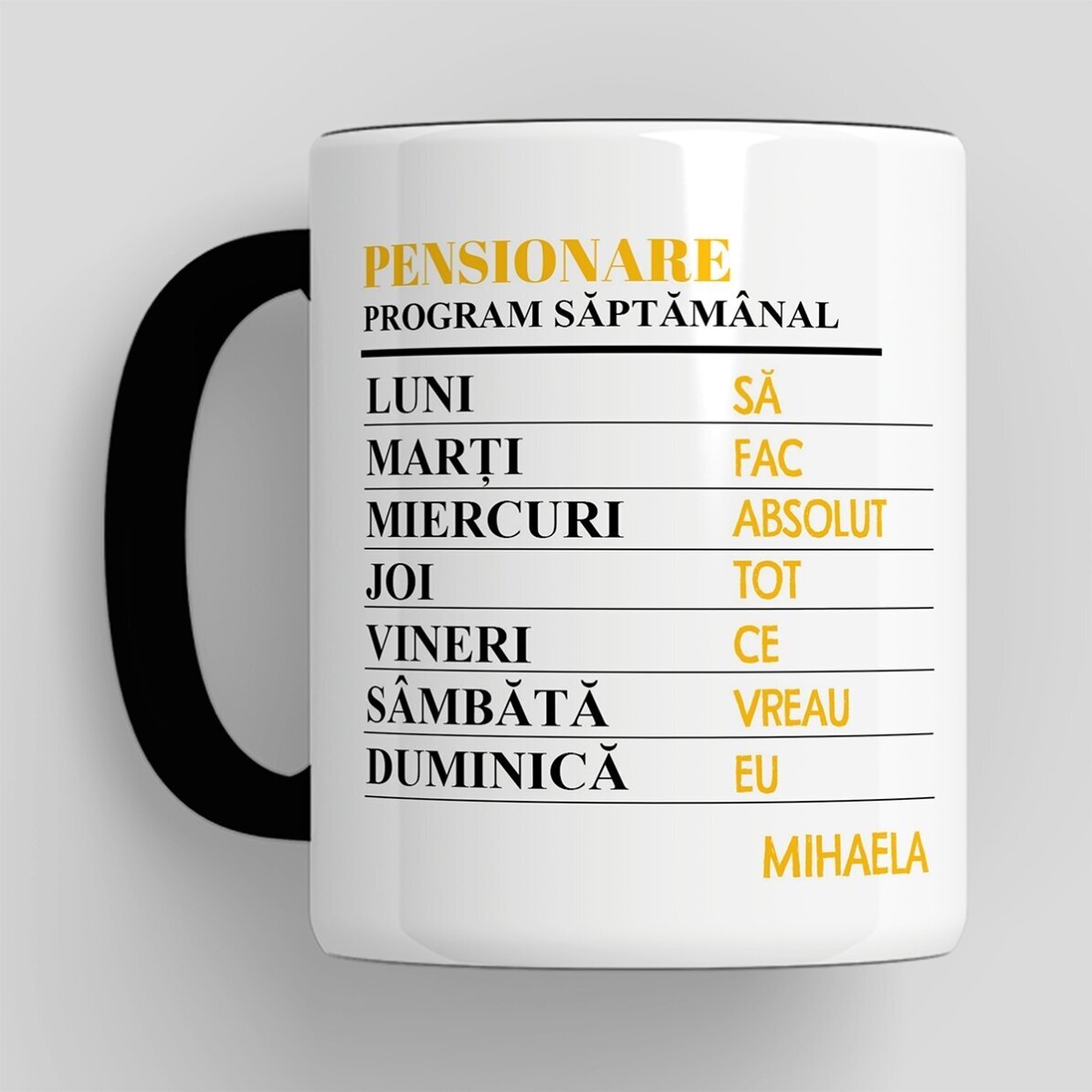 Personalizovaná dárková sada k odchodu do důchodu