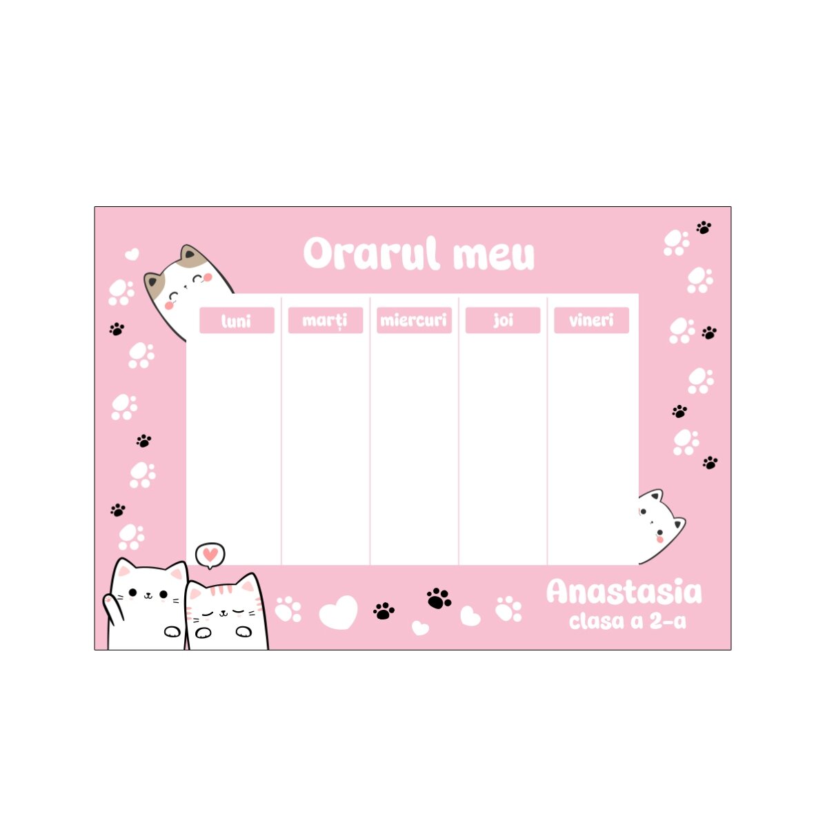 Osobní sada do školy – Kitty