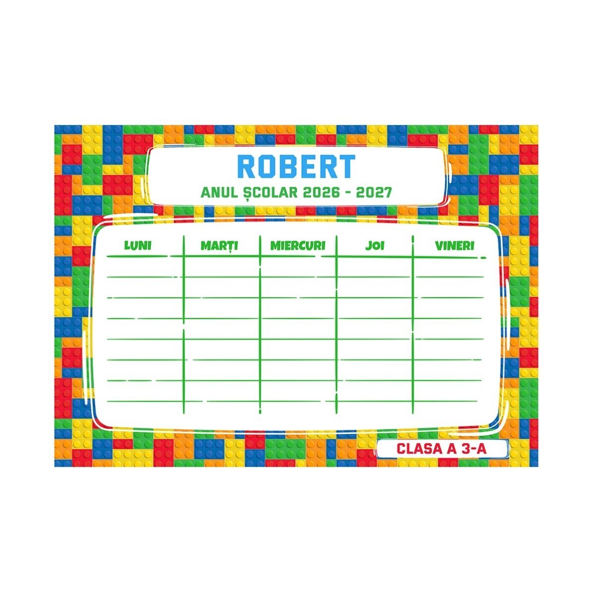 Osobní sada do školy – Lego
