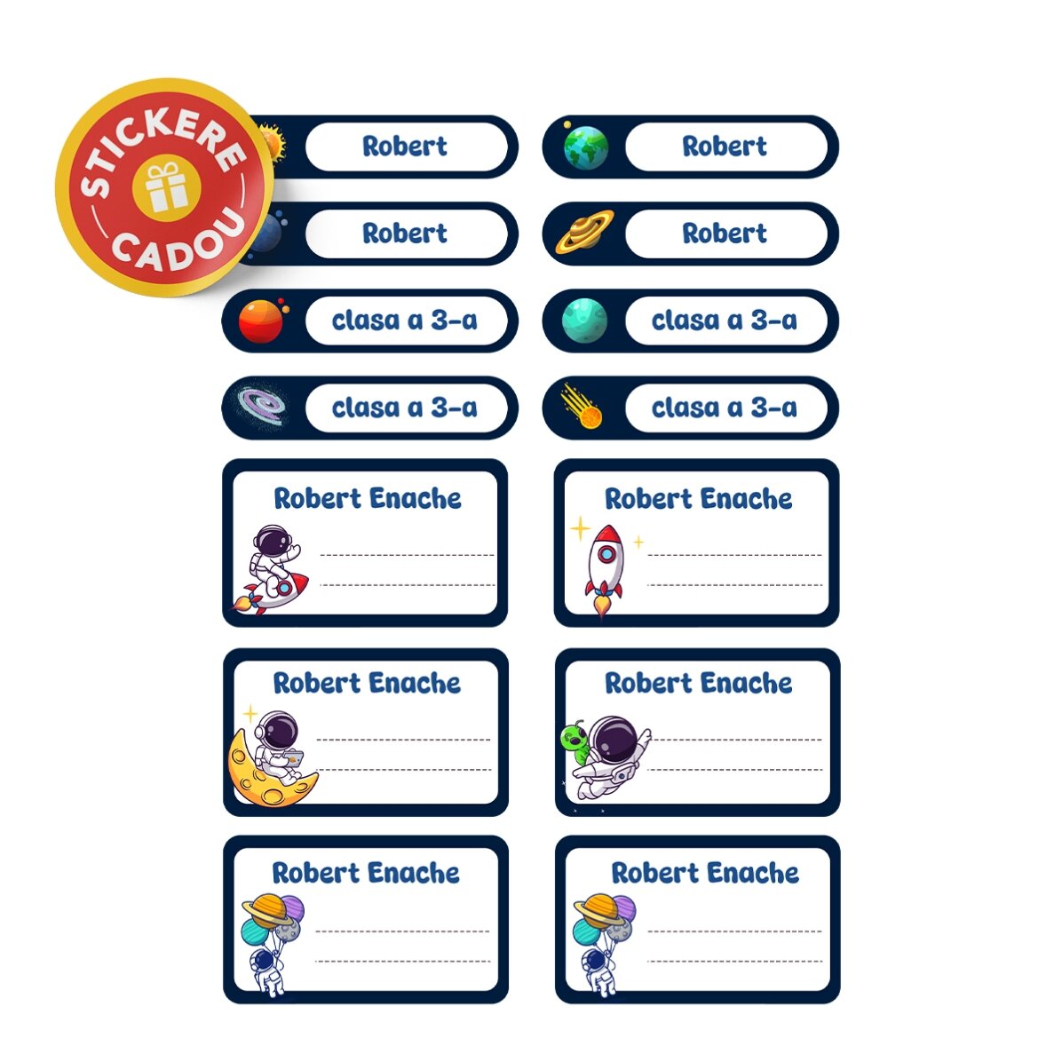 Personalizovaná sada do školy – Space explorer