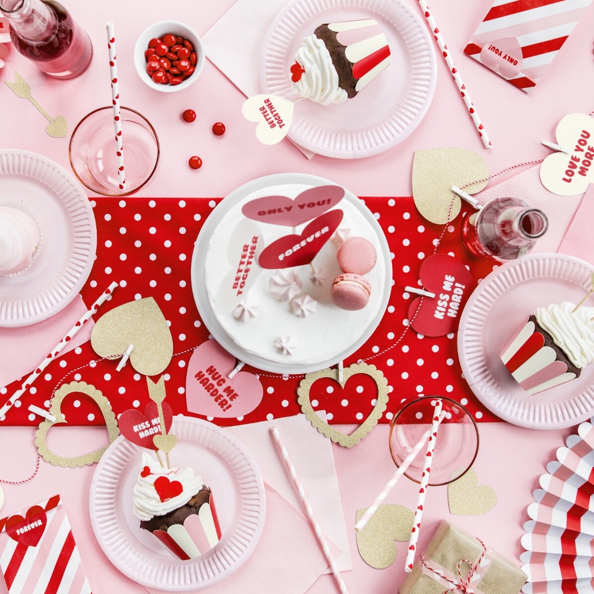 Sada dárkových taštiček – Sweet love