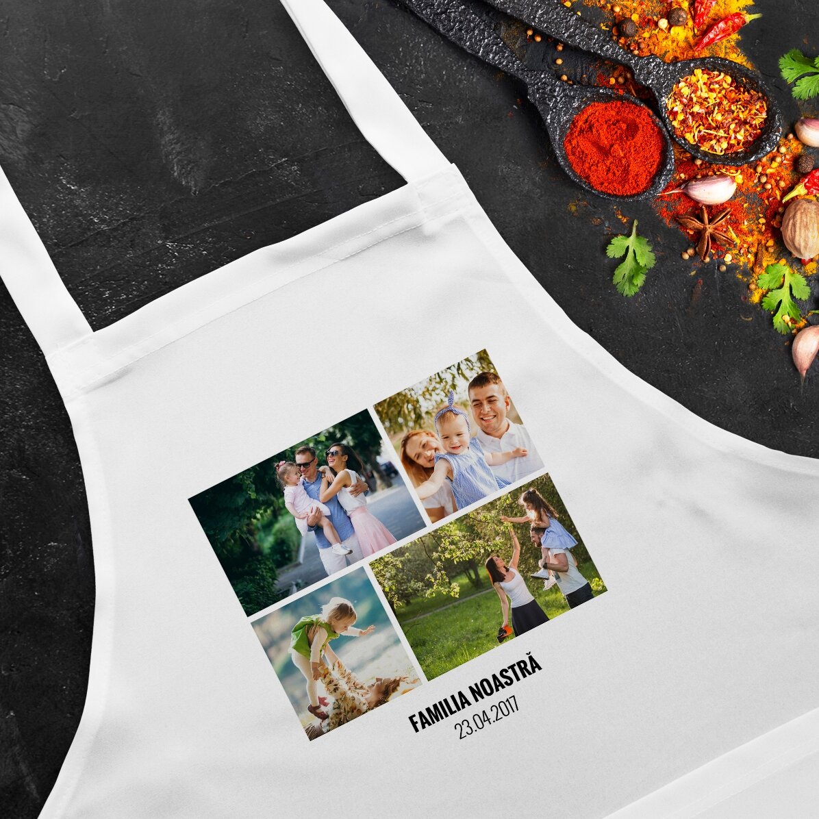 Personalizovaná sada se 4 fotografiemi a textem
