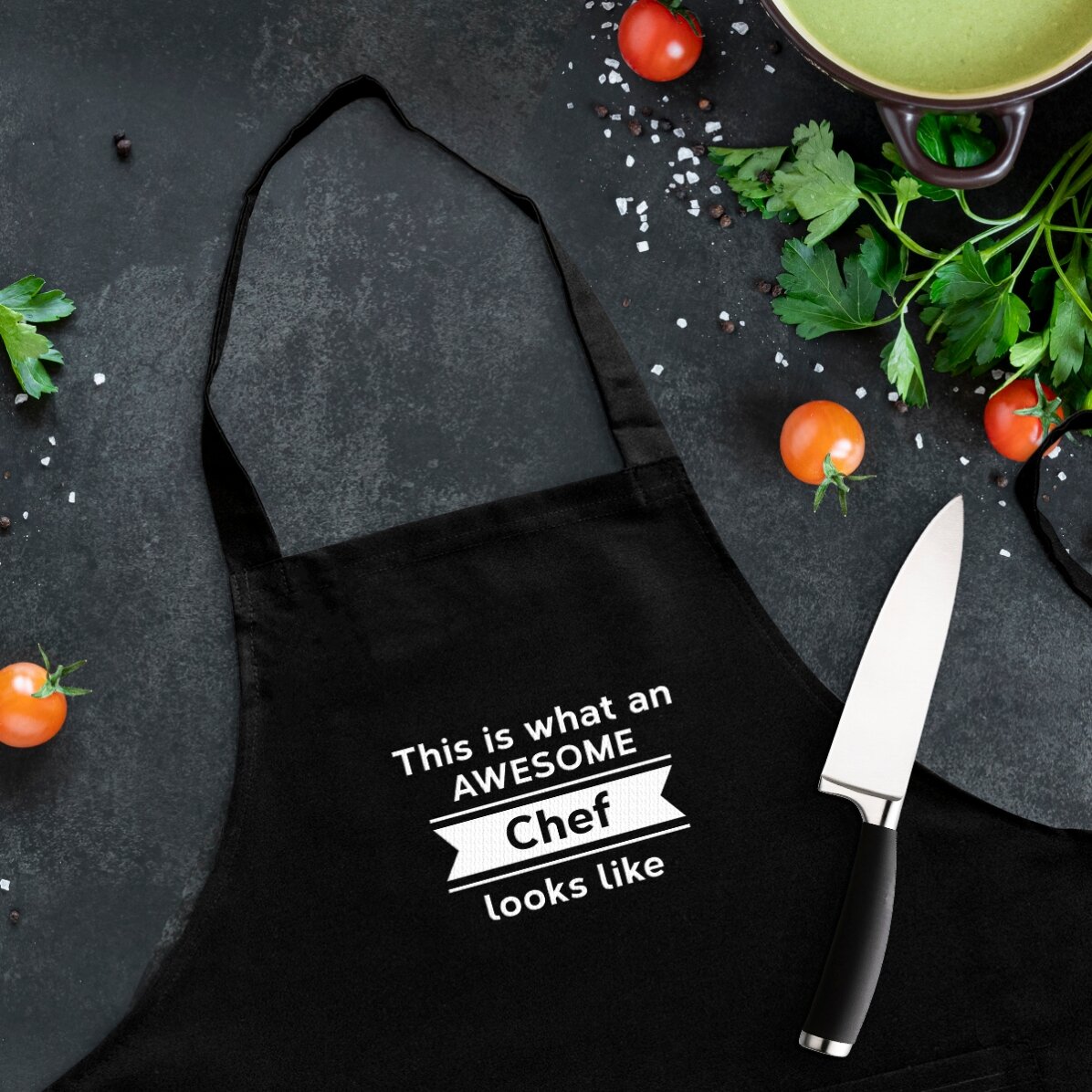 Personalizovaná taška s nápisem – Awesome Chef
