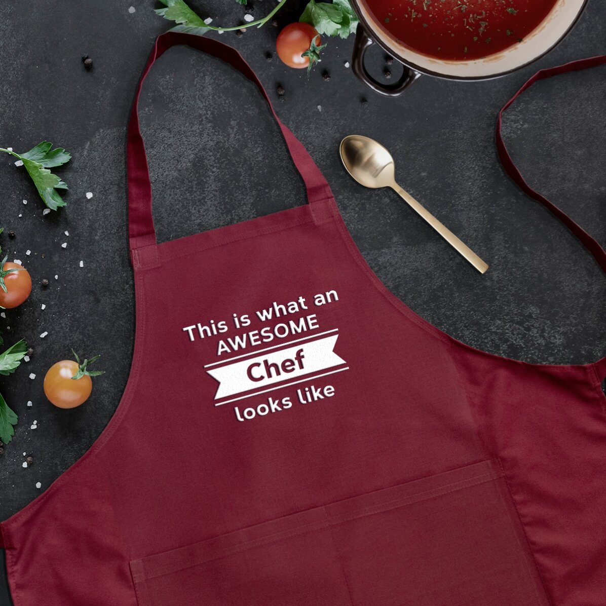 Personalizovaná taška s nápisem – Awesome Chef