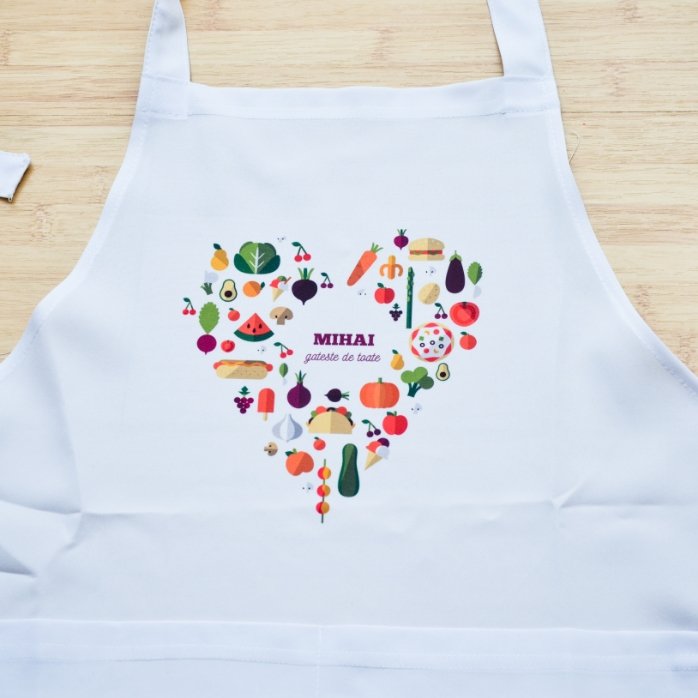 Personalizované balení s textem – vzor „heart food“
