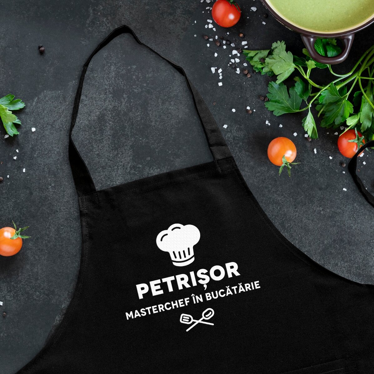 Vlastní zástěra – Master Chef v kuchyni