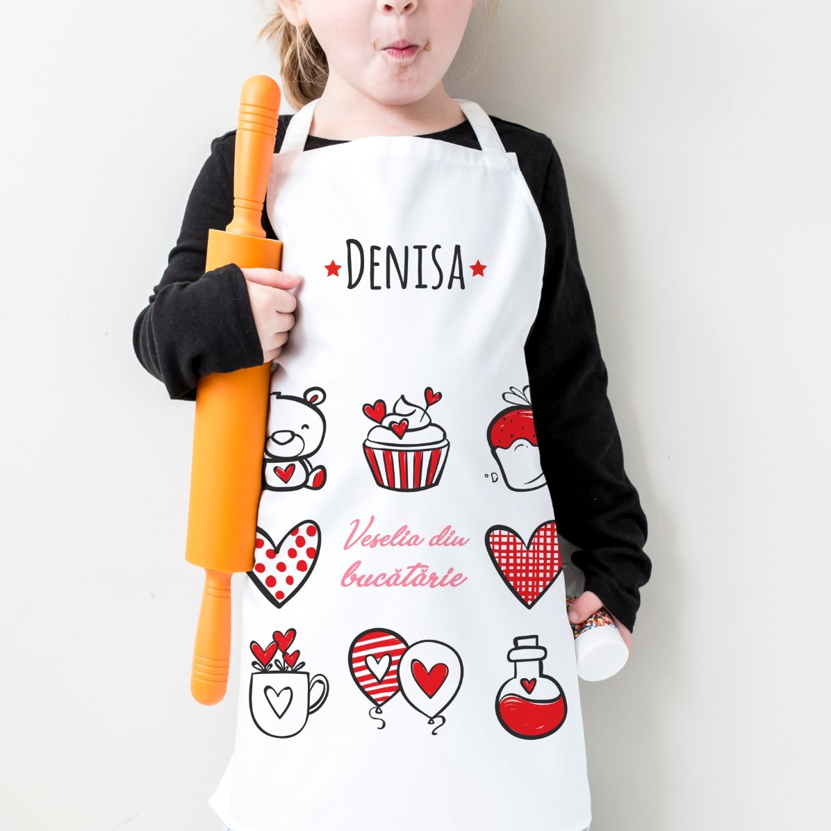 Personalizovaná miska pro děti s nápisem – Radost v kuchyni