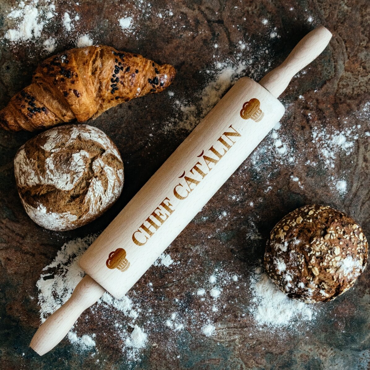Dřevěná lžíce na míru – Chef
