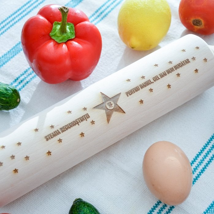 Dřevěný sušák na prádlo na míru – Hvězda vděčnosti