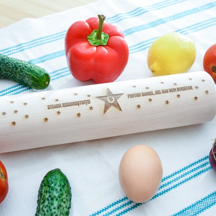 Dřevěný sušák na prádlo na míru – Hvězda vděčnosti