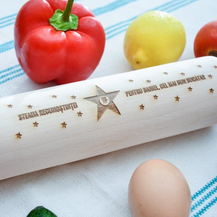 Dřevěný sušák na prádlo na míru – Hvězda vděčnosti