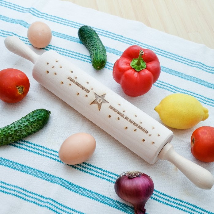 Dřevěný sušák na prádlo na míru – Hvězda vděčnosti