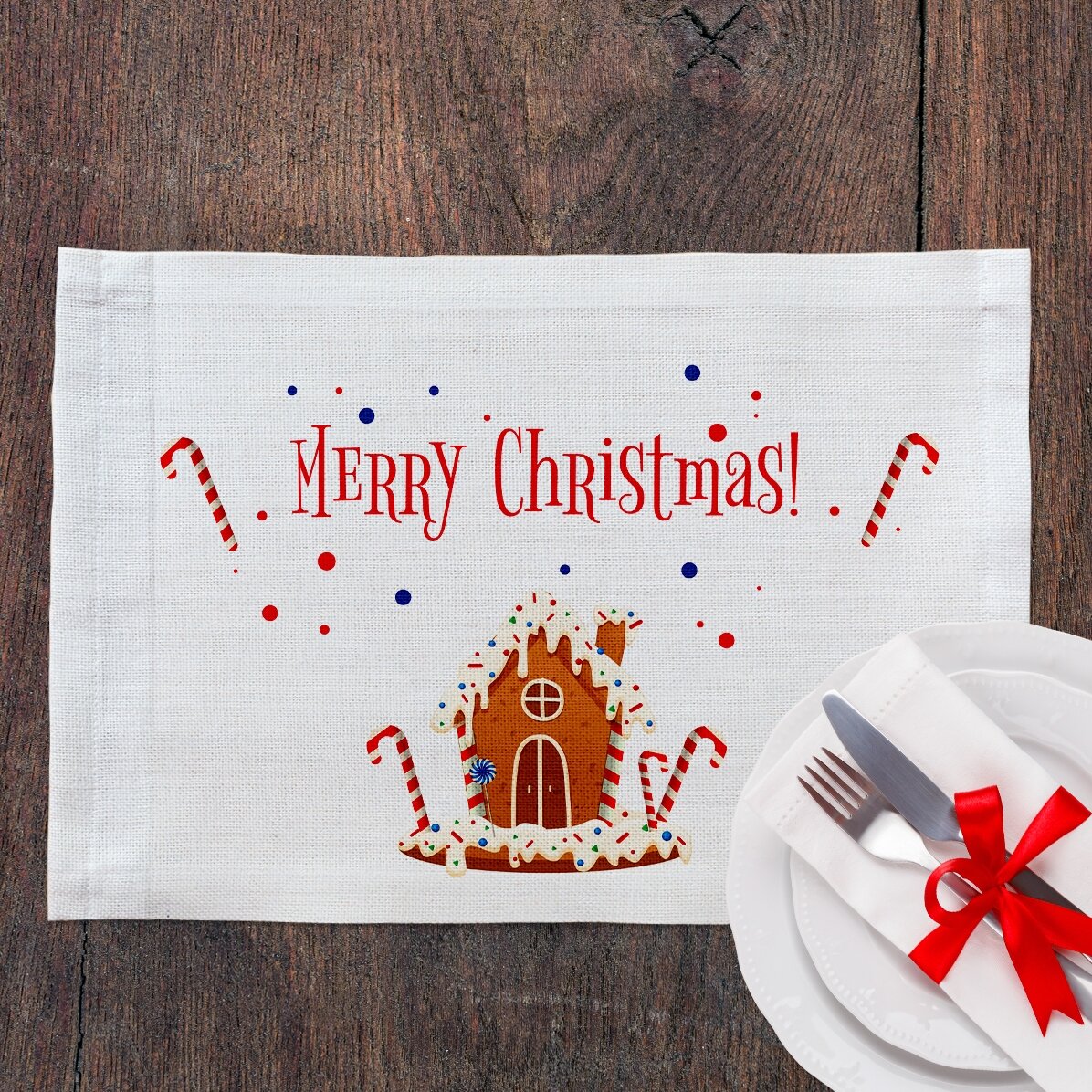 Personalizovaný podtácek – Gingerbread