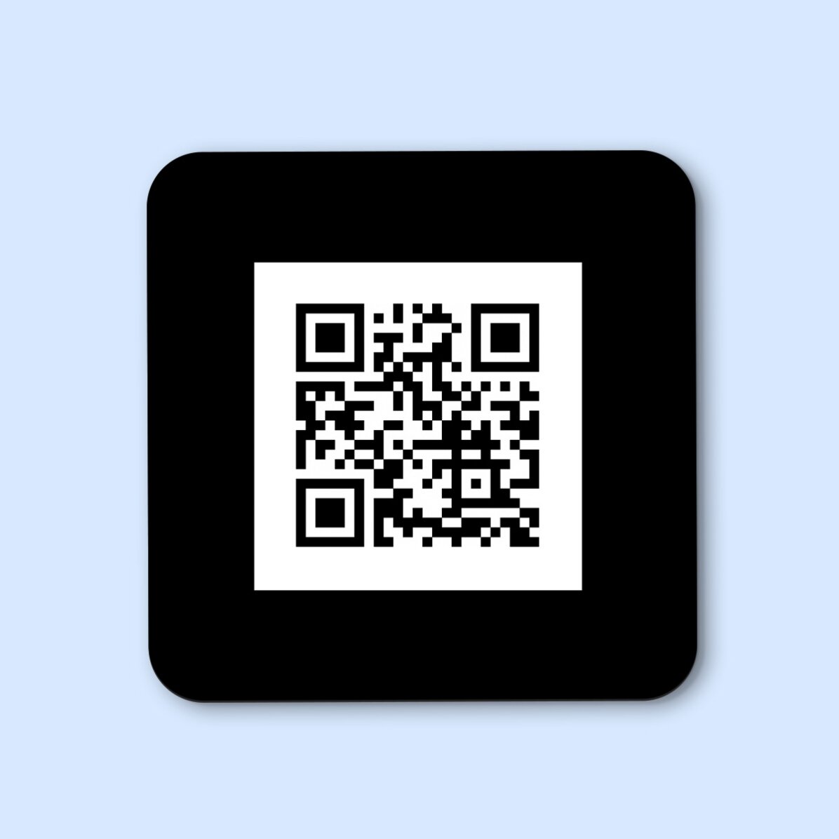 Personalizovaný podtácek s QR kódem