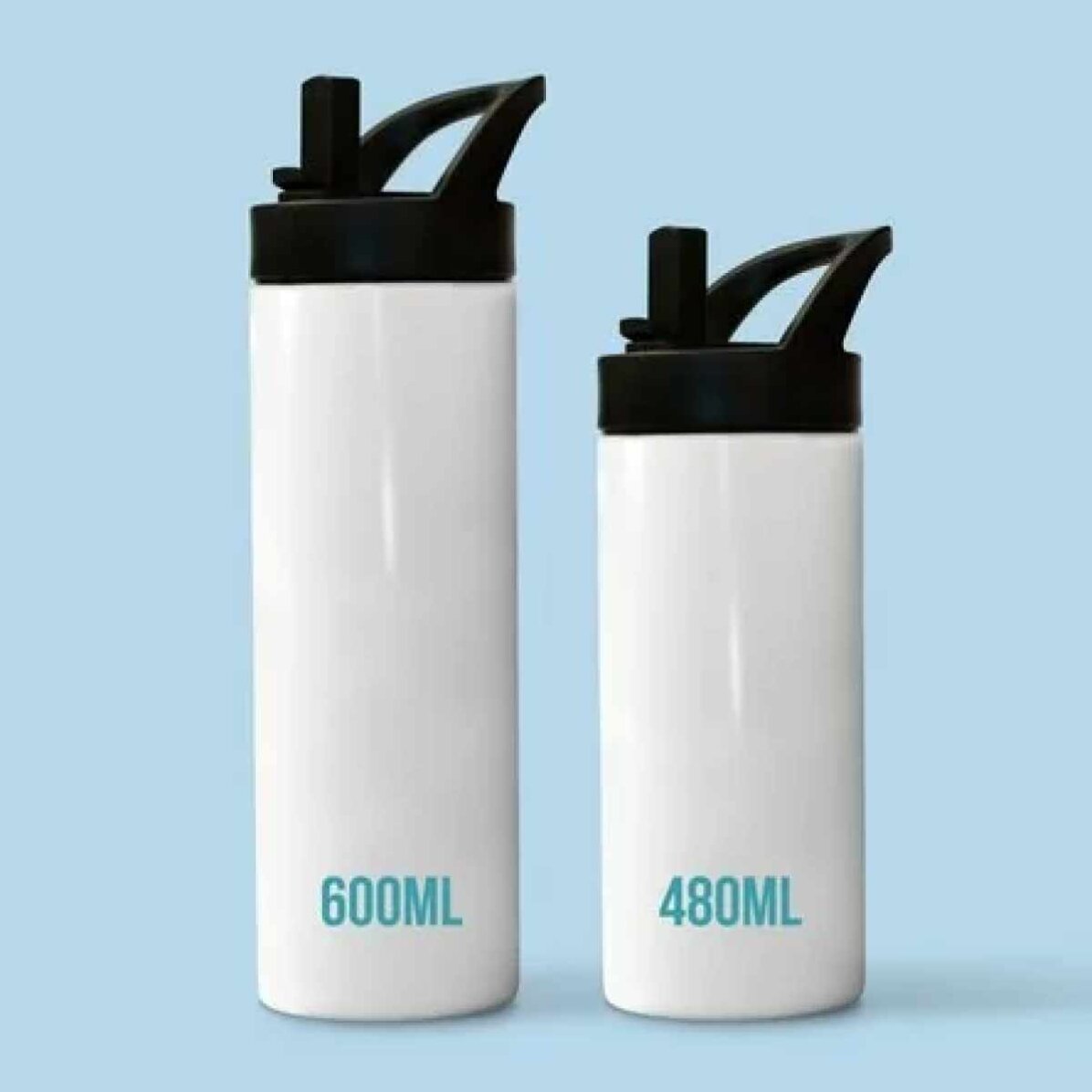 Thermos with handle and straw personalised with name for children - Kendama Master