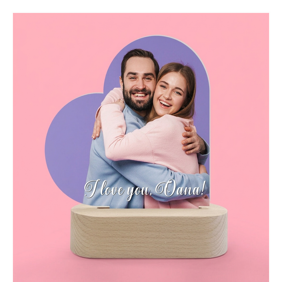 Personalizovaná LED noční lampička