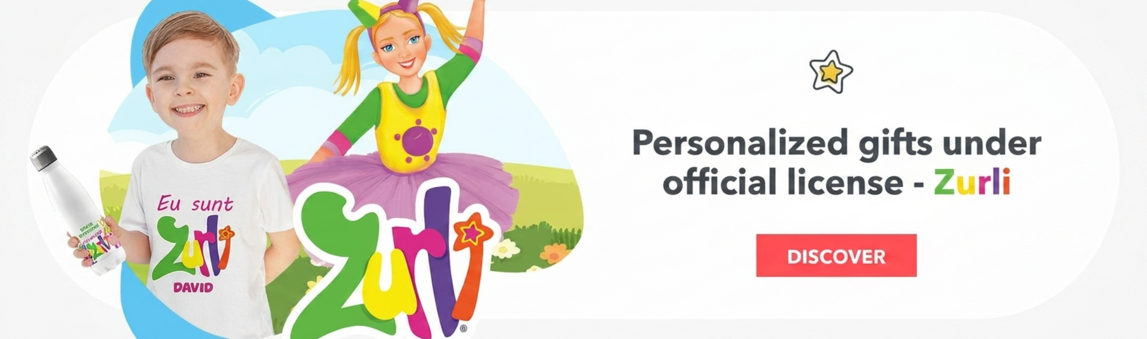Personalizované dárky s oficiální licencí – Zurli