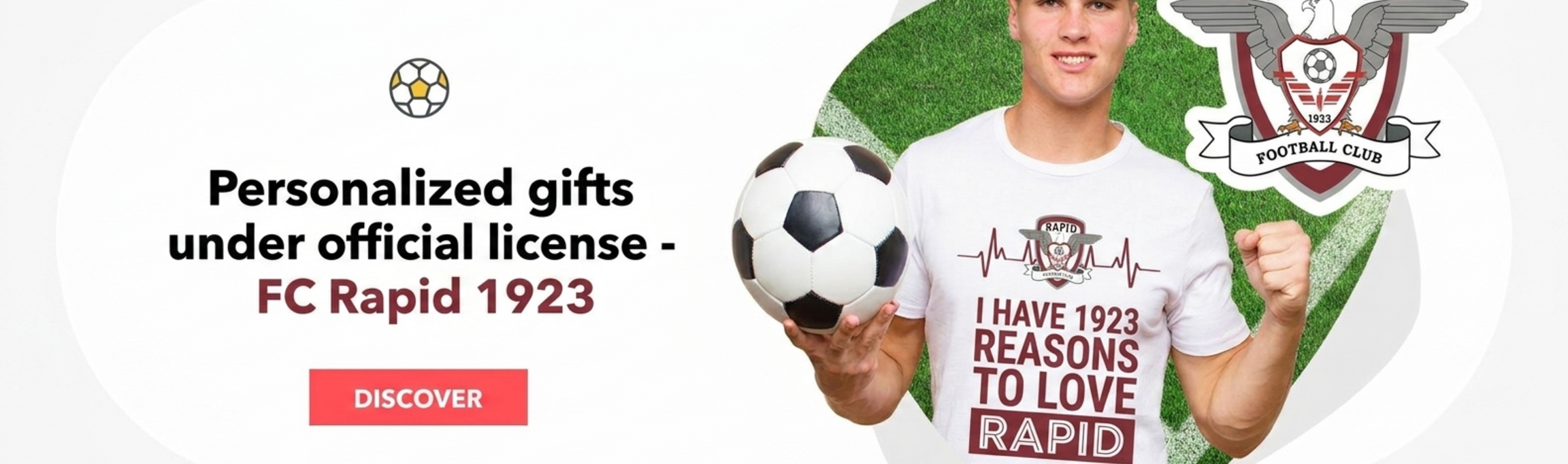 Personalizované dárky s oficiální licencí – FC Rapid 1923 Bukurešť