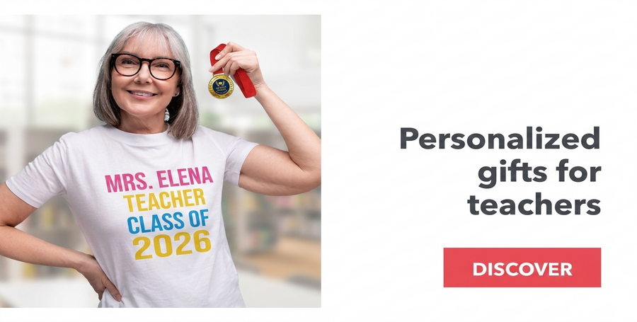 Personalizované dárky k promoci pro učitele