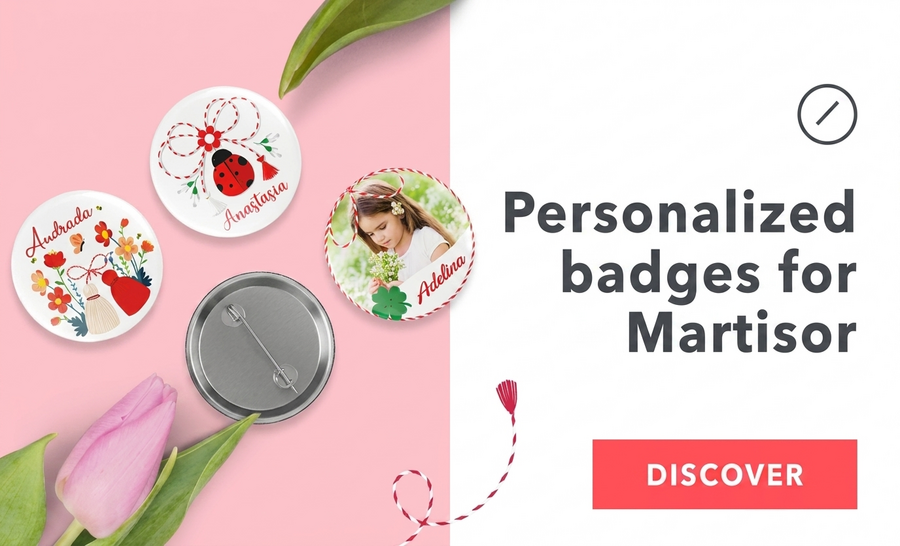 Personalizované odznaky pro