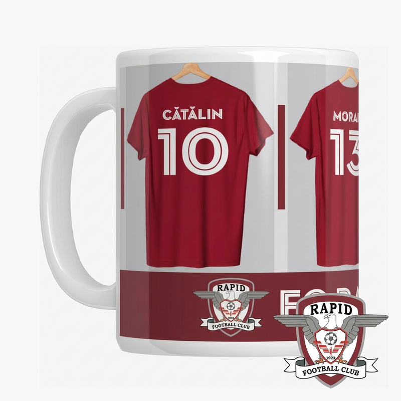 Personalizované hrnky s oficiální licencí – FC Rapid 1923