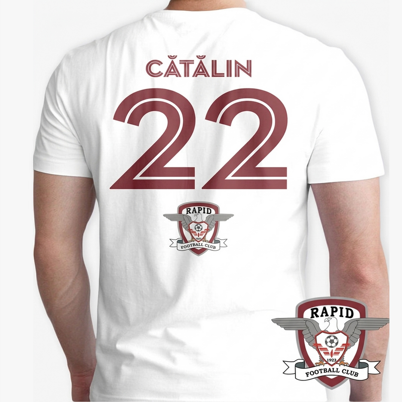 Trička s vlastním potiskem s oficiální licencí – FC Rapid 1923