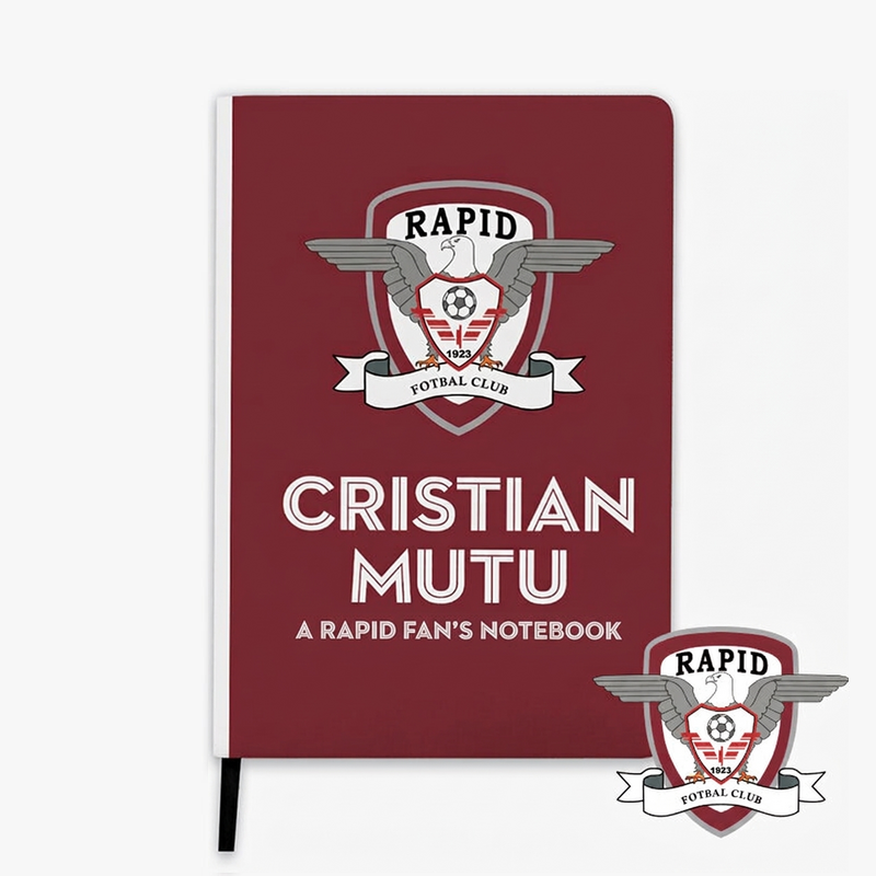Personalizované diáře a zápisníky s oficiální licencí – FC Rapid 1923