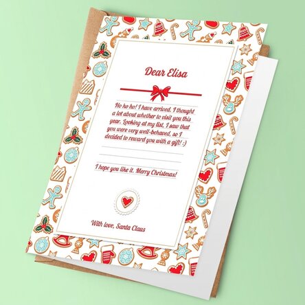 Personalizované přání – Dopis od Santa Clause