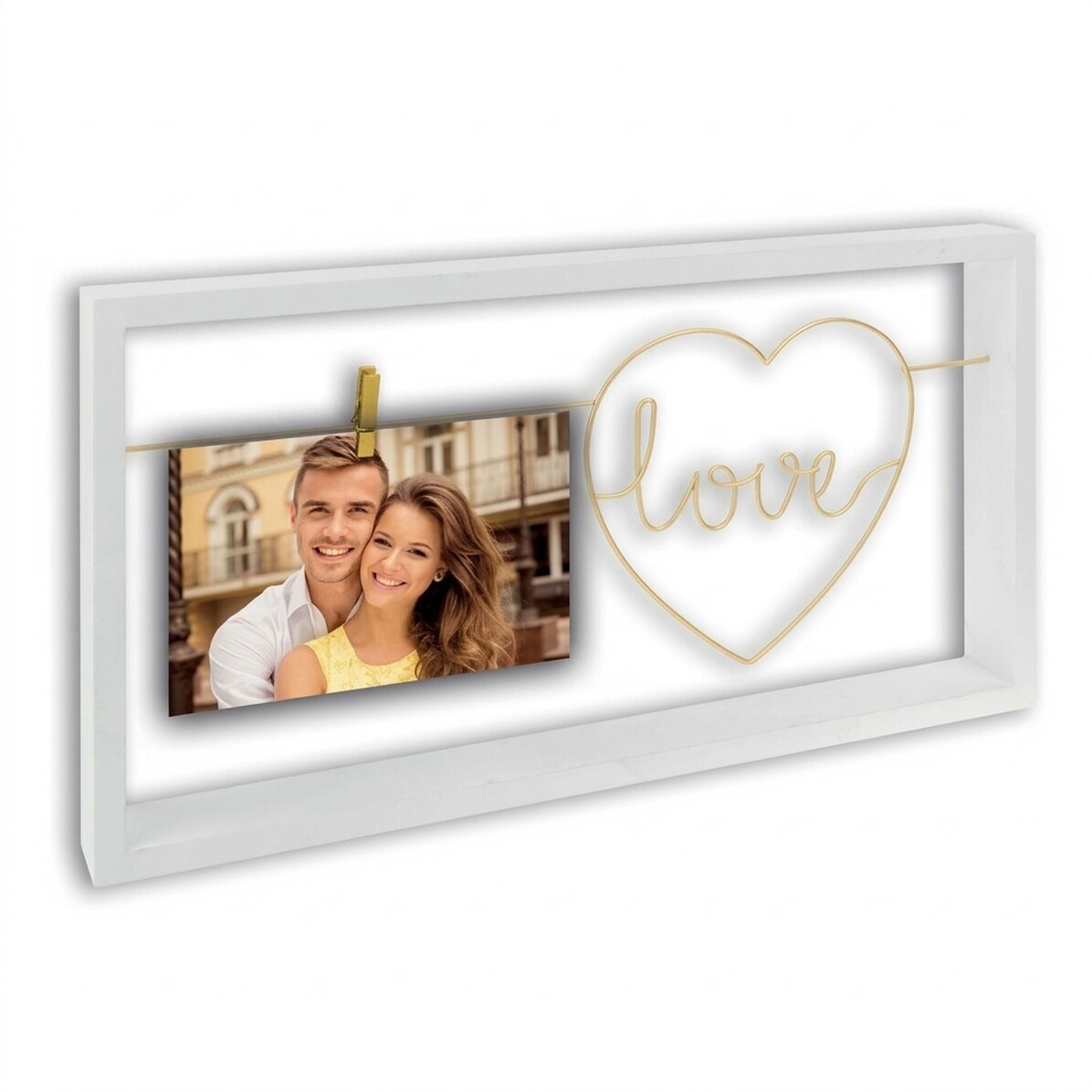Fotorámeček „Love“ s jednou fotografií