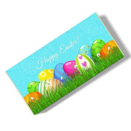 Čokoláda s vlastním nápisem – Happy Easter Day