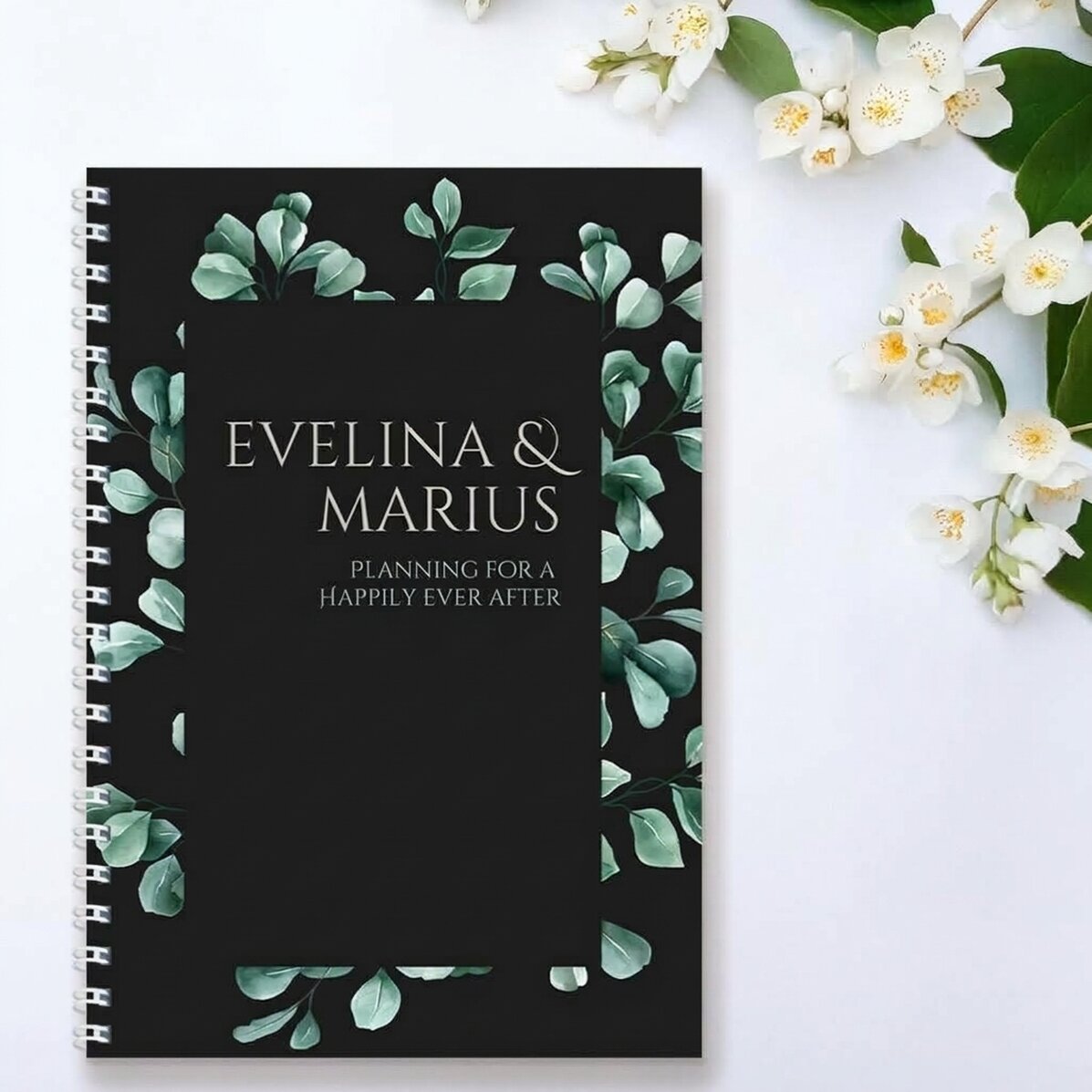 Zápisník s vlastním textem – Happily ever after