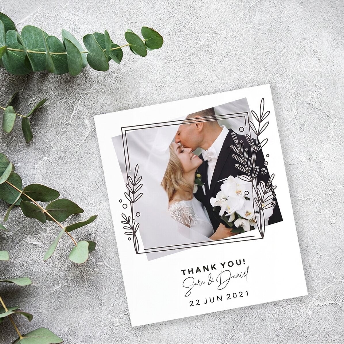 Personalizovaná fotografie 10 × 12 cm – Svatba