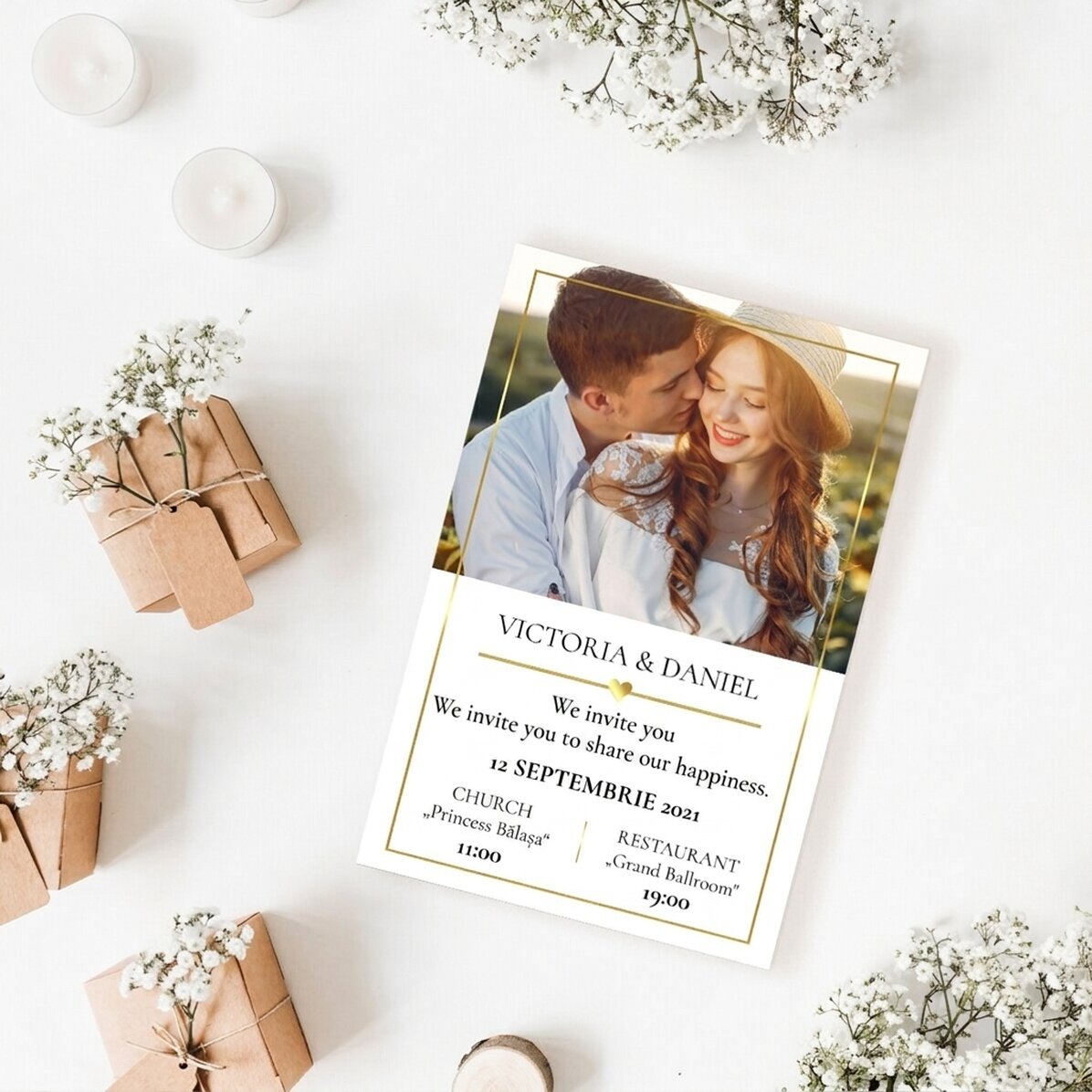Personalizovaná fotografie 10 x 15 cm – Pozvánka