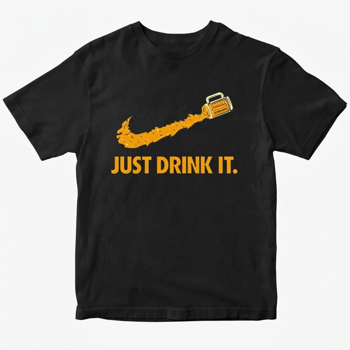 Tričko s vlastním nápisem – Just drink it