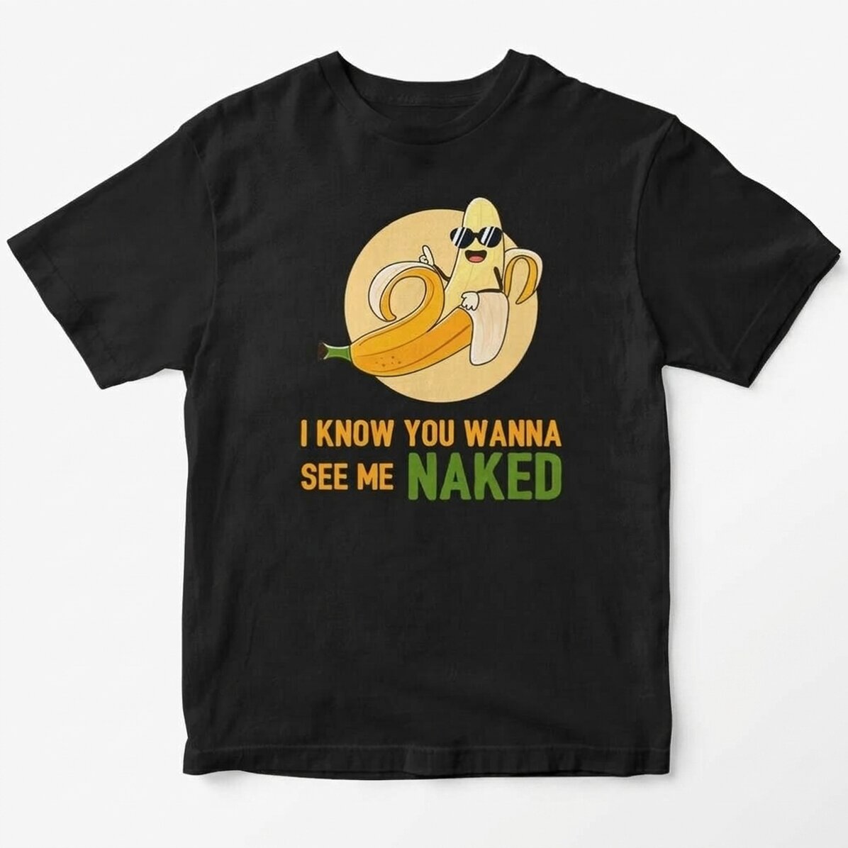 Tričko s vlastním textem – Naked Banana
