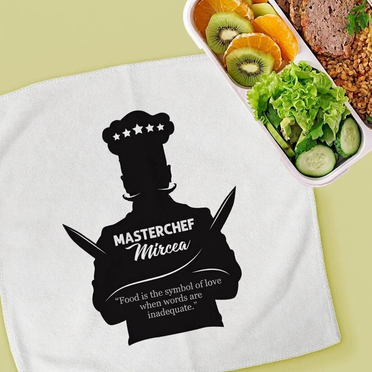 Ručník s vlastním textem – Masterchef