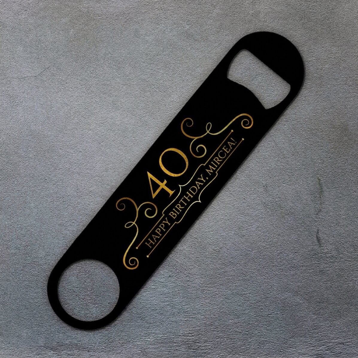 Personalizovaný otvírák na pivo – Luxury