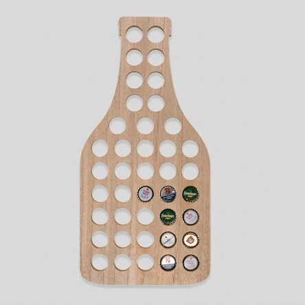 Beer cap holder
